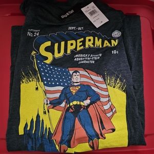 Men's Superman Shirt 4X